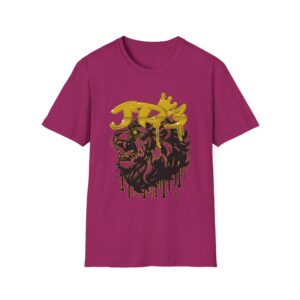 Lion King Graphic T-Shirt – Gold Crown Drip Streetwear Tee - Image 8